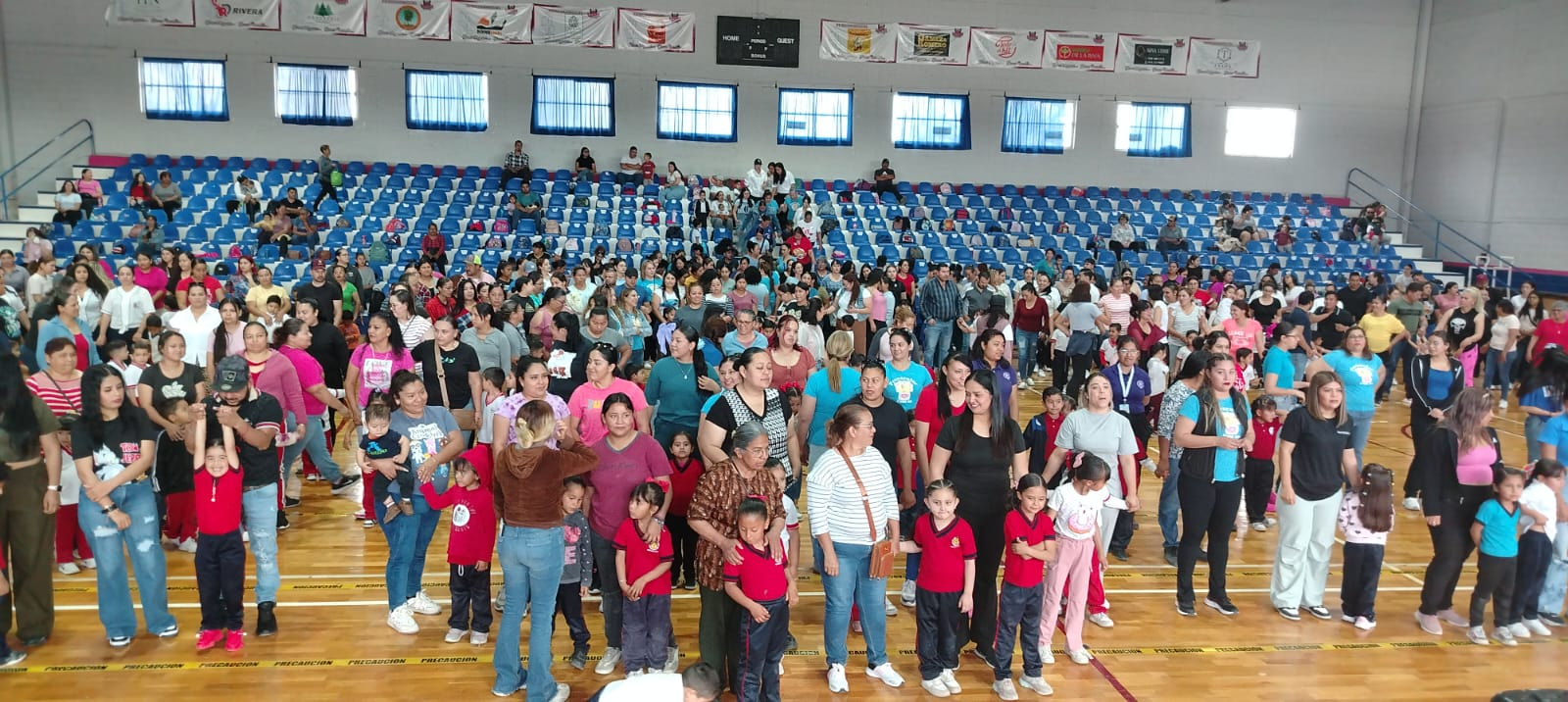 Realiza Fito Gardea Mini Exatlón con preescolares en el marco de la Semana Nacional de Activación Física