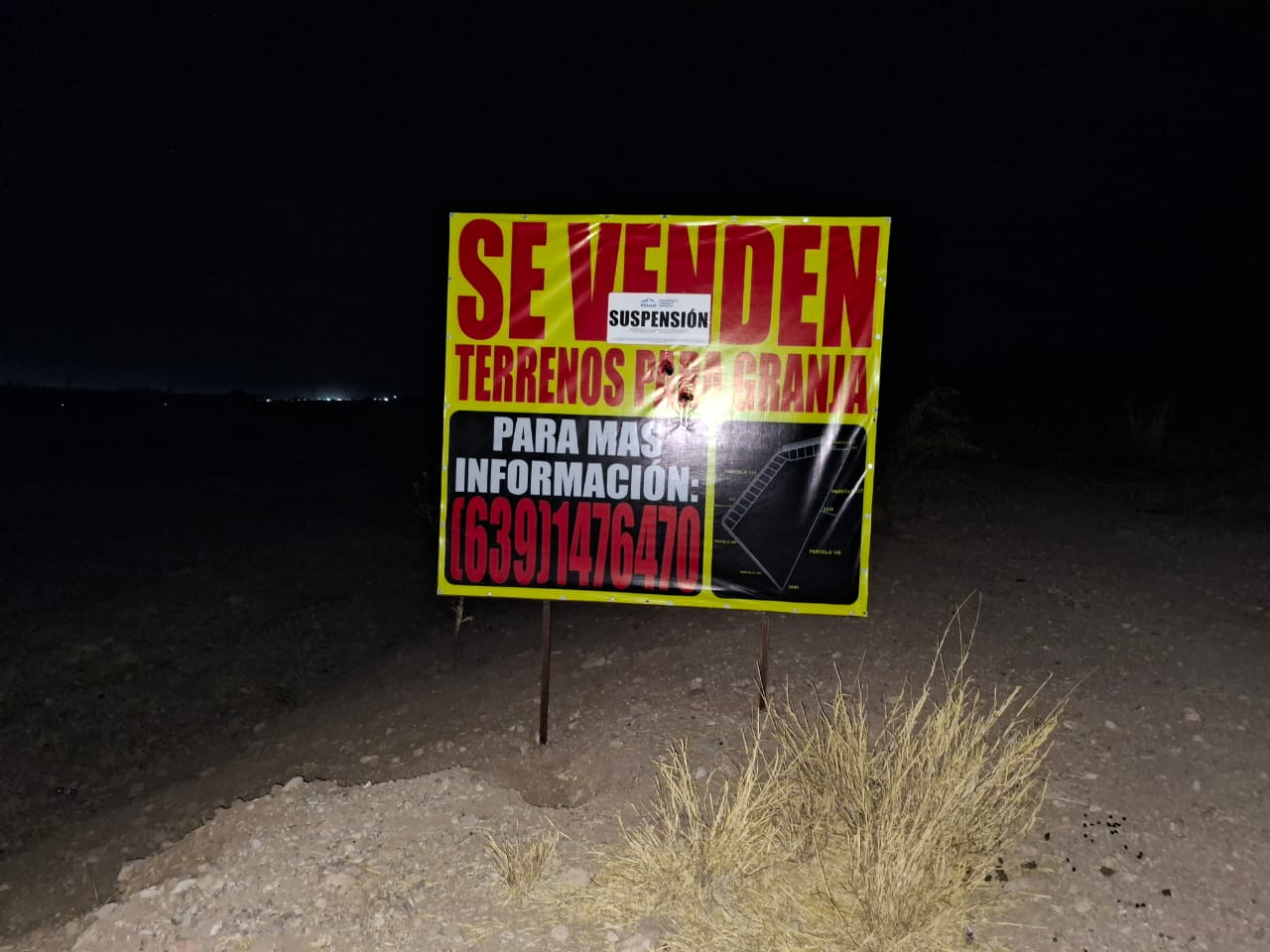 Suspende Ayuntamiento de Rosales fraccionamiento irregular en Loma Linda  