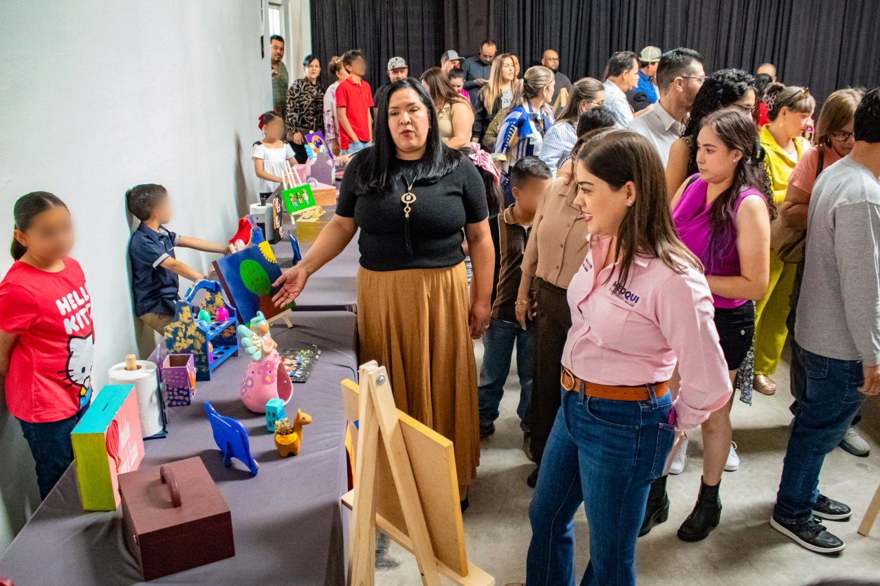 Encabeza Miriam Soto inauguración de muestras de arte infantil