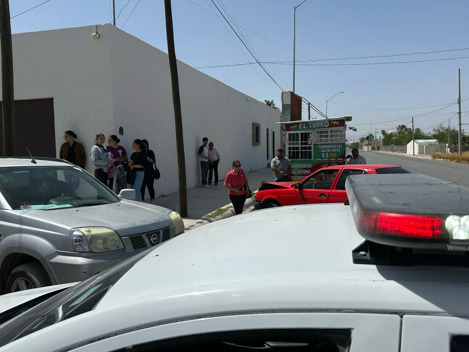 MUJER RESULTA LESIONADA EN CHOQUE 