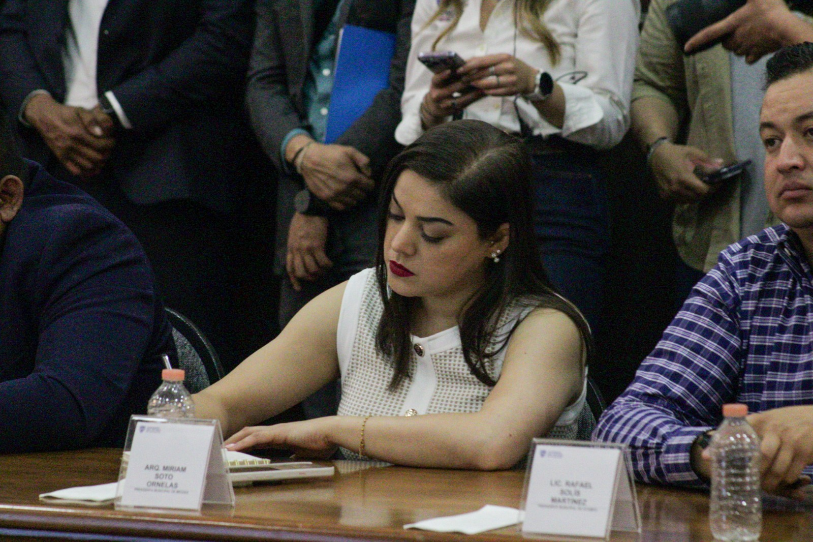 Firma Miriam Soto convenio con INFONAVIT, SEDATU y Gobierno del Estado