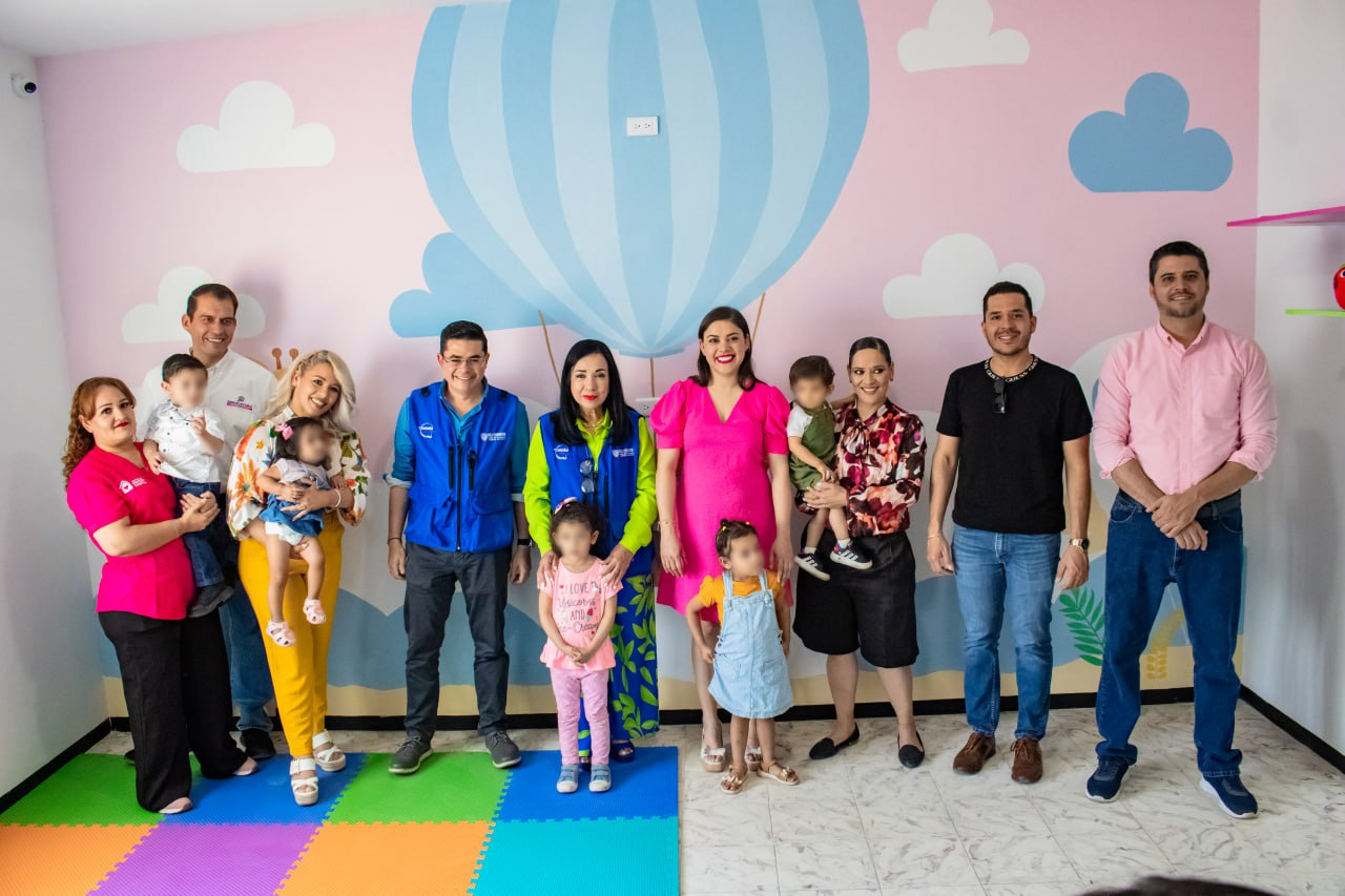 Inauguran Miriam Soto y Rafael Loera la primera Estancia Infantil Municipal en Meoqui