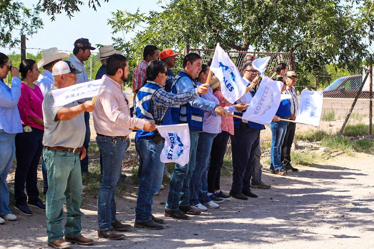 Inicia Pepe Andujo obra de infraestructura vial en la comunidad de San Valentín