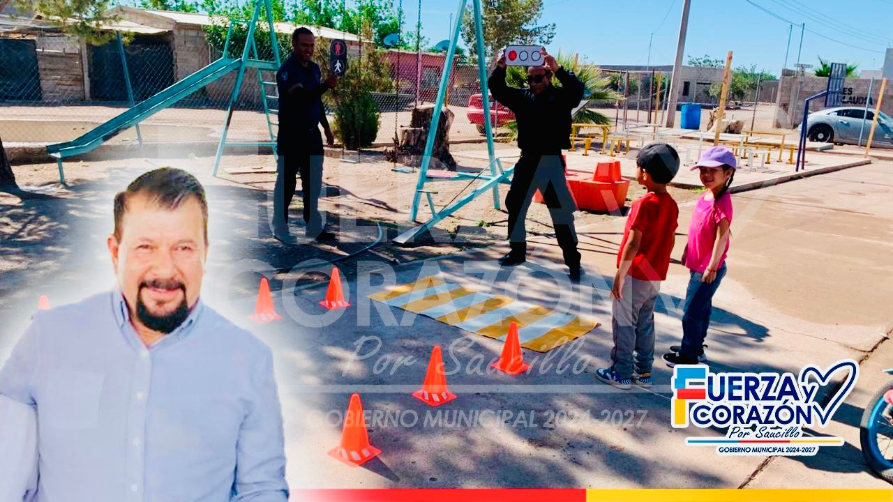 «Queremos que nuestros niños crezcan con una cultura de respeto y seguridad vial»: Fito Gardea