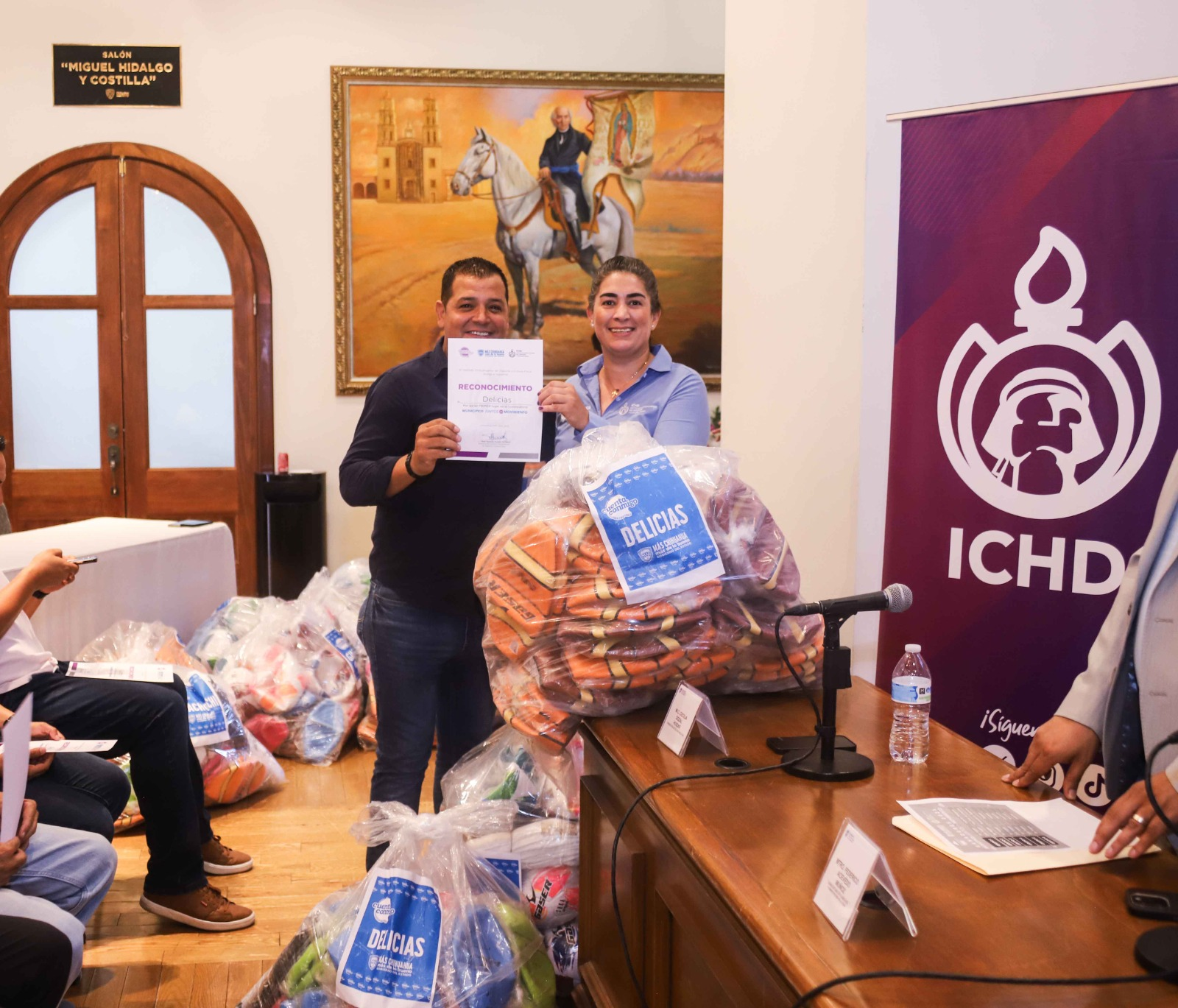 Recibe Delicias material deportivo al obtener primer lugar en programa estatal de activación física