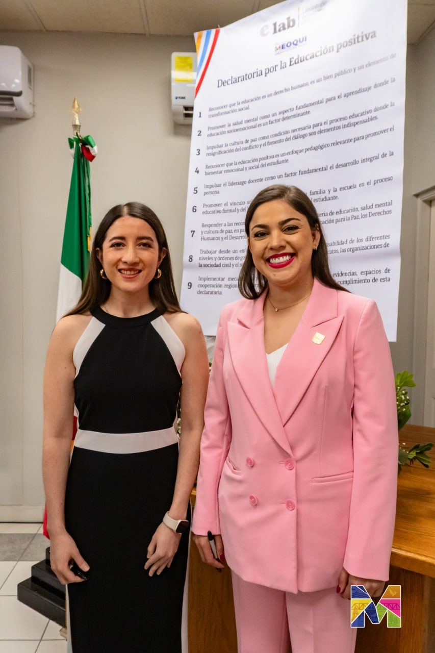 Meoqui primer municipio en el Estado de Chihuahua en firmar alianza con e-Lab en declaratoria para la educación positiva de la UNESCO