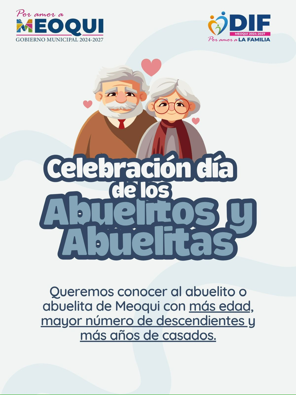 Premiaran en Meoqui a los abuelos con más años de casados, más longevos y con más descendencia