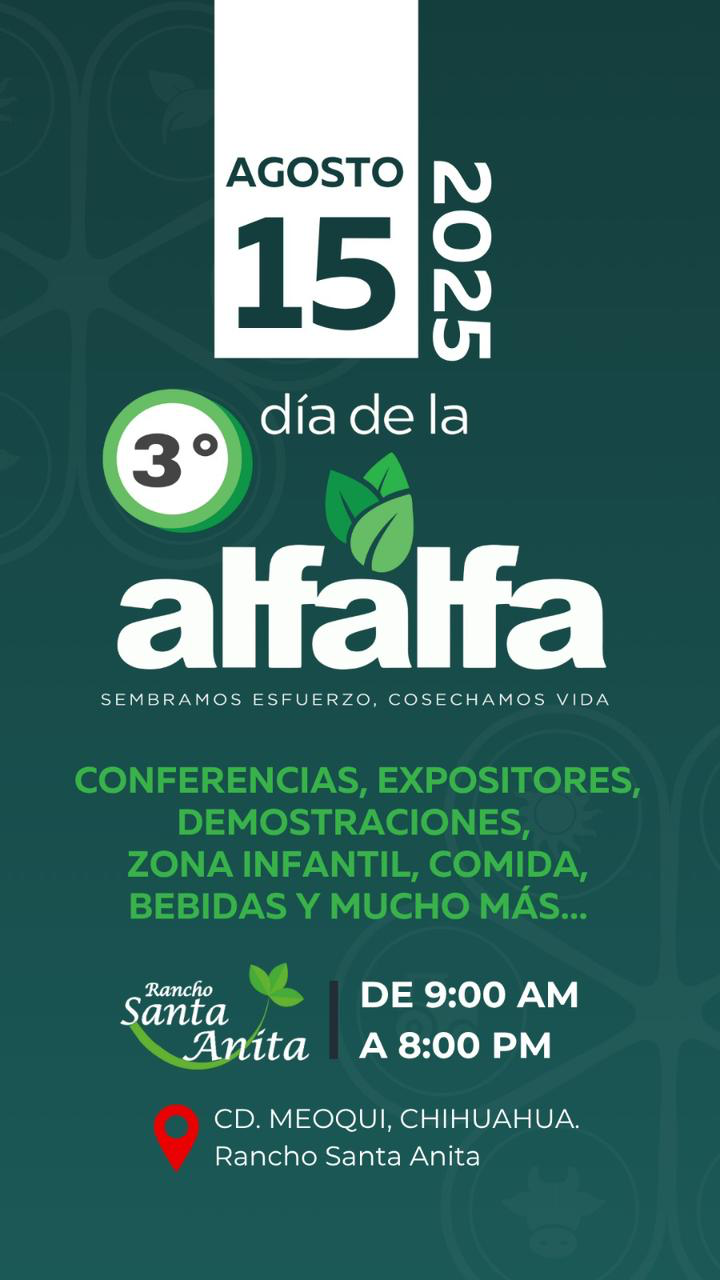 Mañana llegará la 3er edición del Día de la Alfalfa a Meoqui