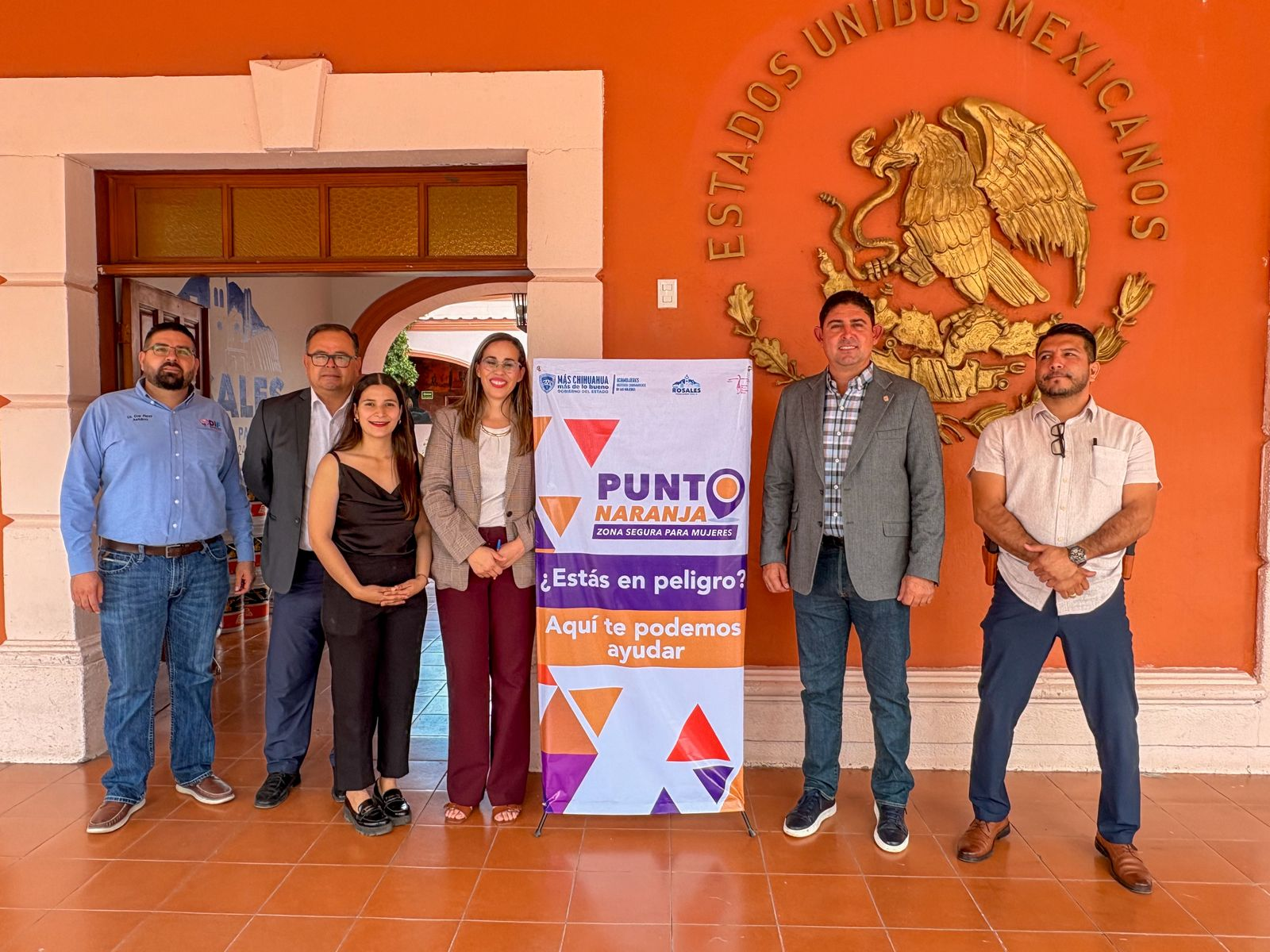 Rosales firma convenio con el Instituto Chihuahuense de la Mujer para implementar el programa “Punto Naranja”