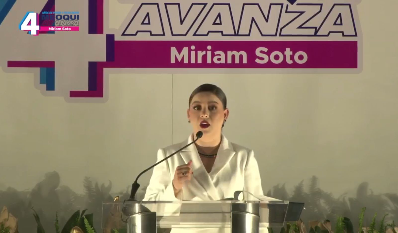 Miriam Soto rinde informe de gobierno; familia y seguridad, los ejes centrales de su gestión en Meoqui