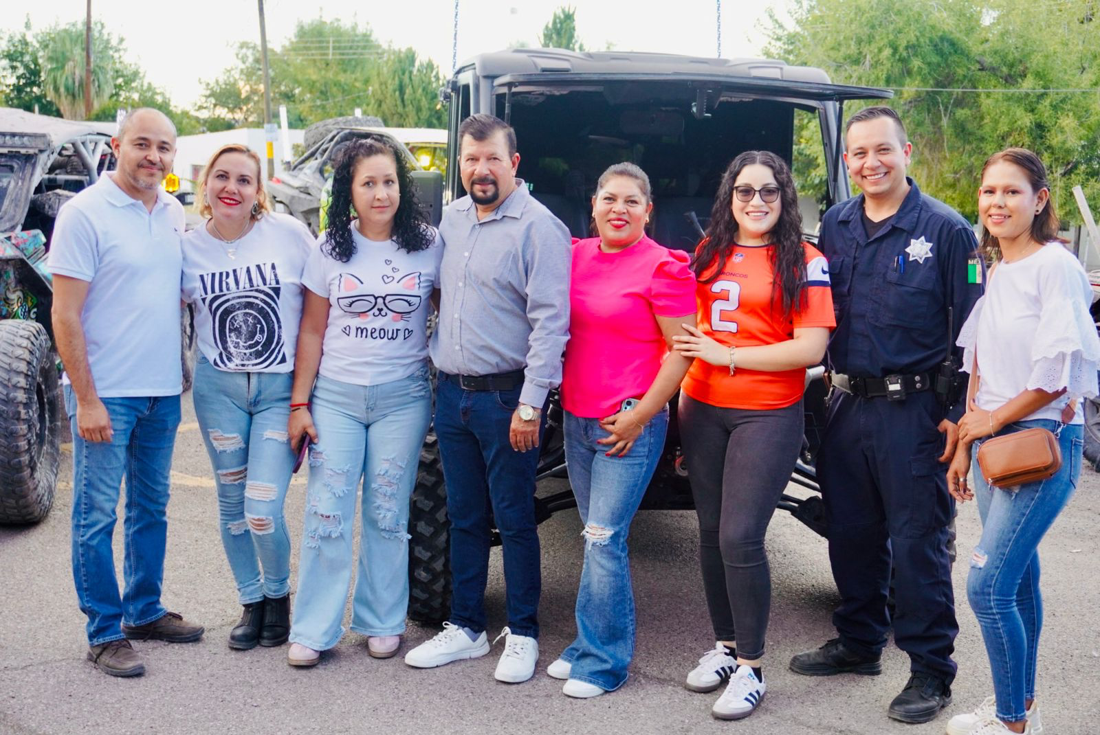 Saucillo vive jornada de convivencia familiar con exhibición Off Road y entrega de útiles escolares