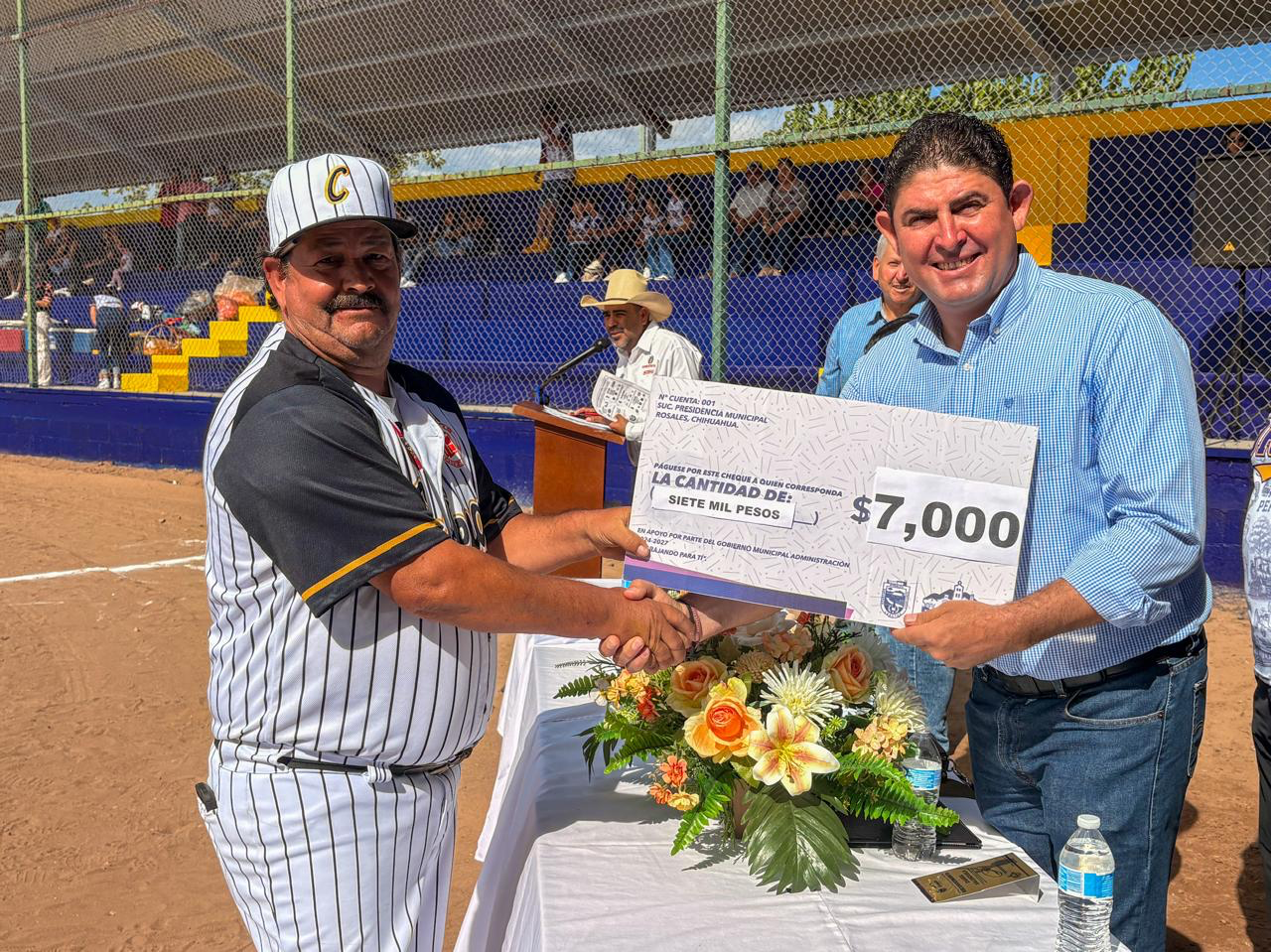 Inicia la temporada otoño-invierno de la Liga Municipal de Béisbol en Rosales