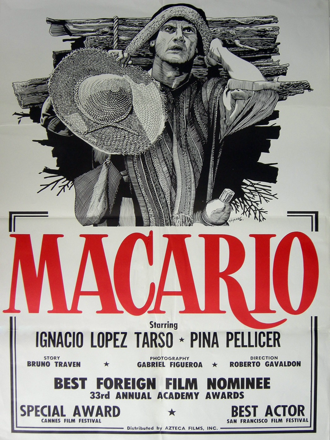 Proyectarán el clásico del cine de oro “Macario” este viernes en Meoqui
