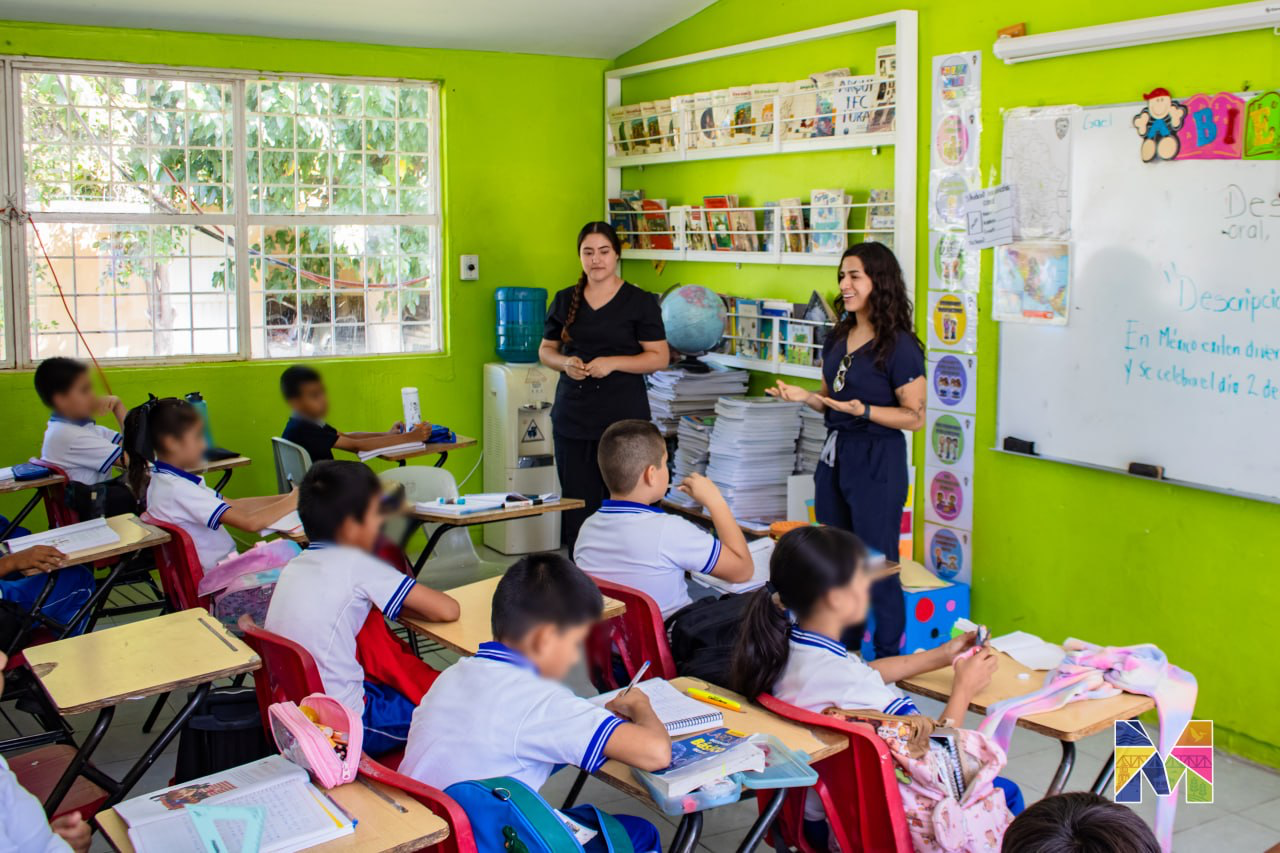 Llevan programa Lonchera Saludable a primaria de Nuevo San Lucas en Meoqui