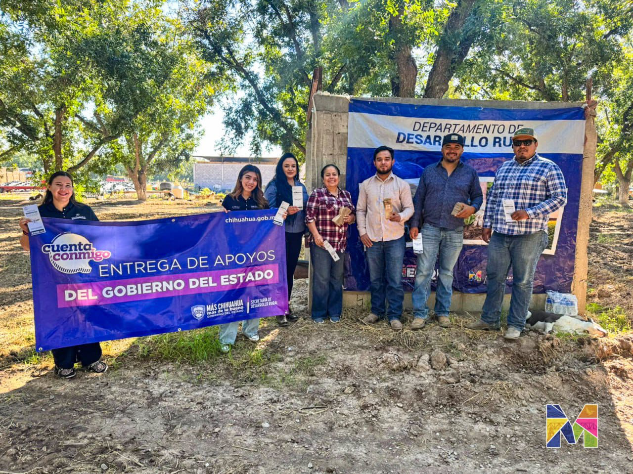 Entrega Gobierno de Meoqui insectos benéficos a nogaleros, continúa abierta convocatoria