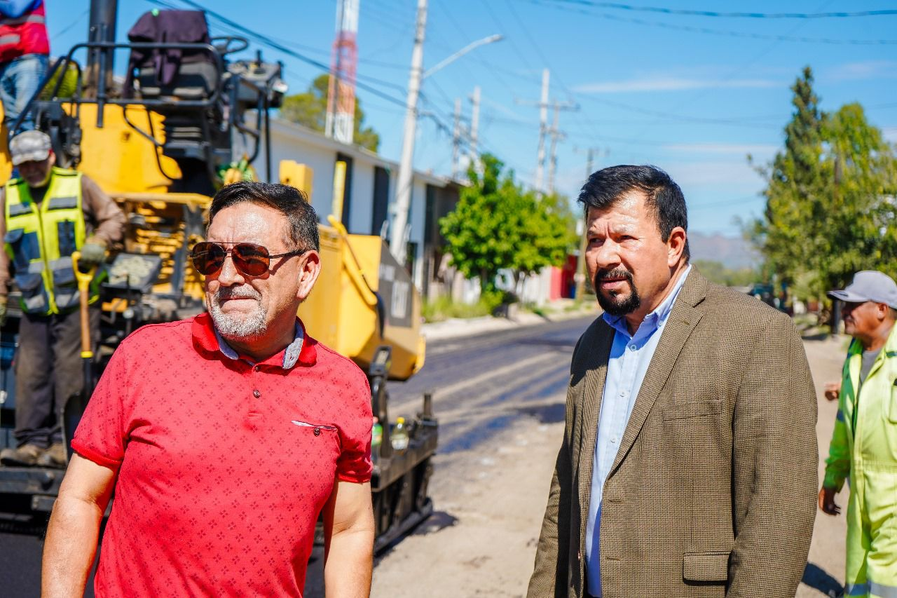 Fito Gardea mejora el corazón de Saucillo: a días de estrenar las avenidas Quinta y Séptima