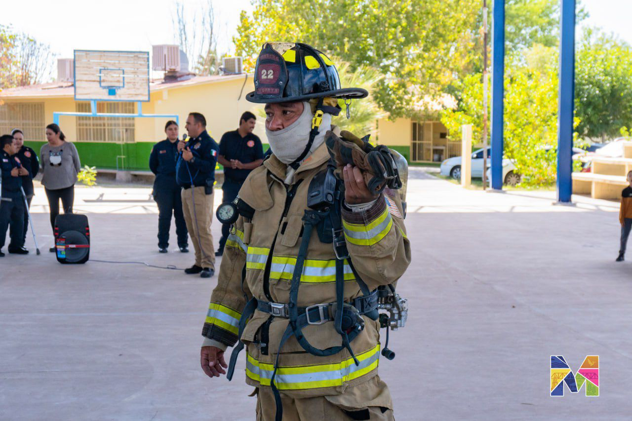 Capacitarán Bomberos de Meoqui a otros elementos del país en temas de prevención de incendios en Guadalajara