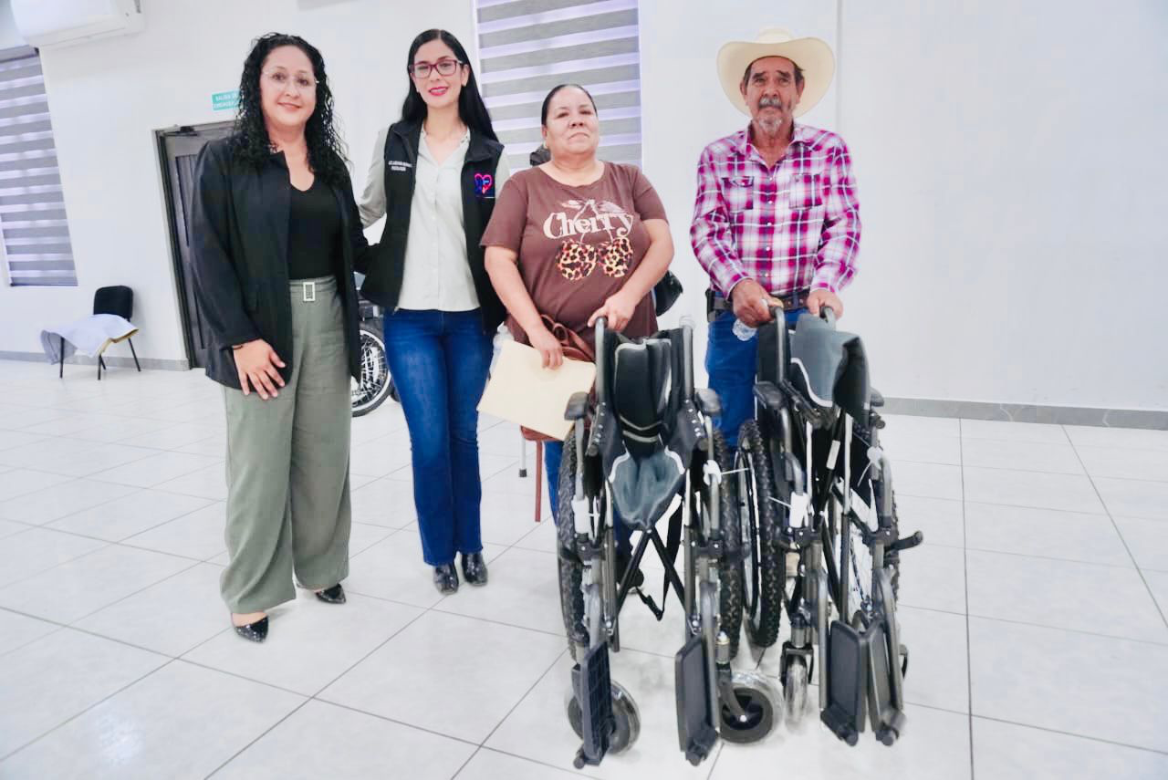 DIF Saucillo refuerza su labor social: gestiones ante el DIF Estatal permiten entrega de aparatos funcionales