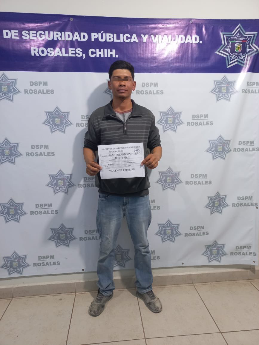 Detiene Seguridad Pública a persona por presunto delito de violencia familiar