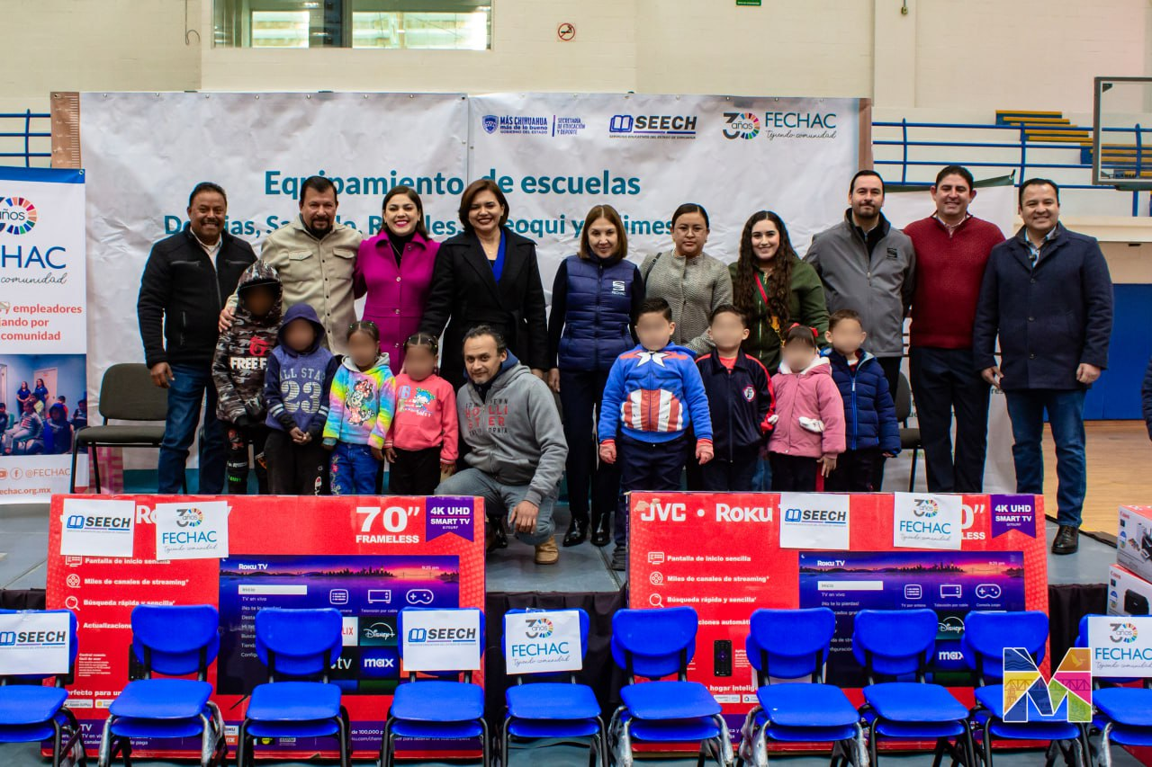 “En Meoqui, siempre ha sido una prioridad apostarle a la educación”: Miriam Soto