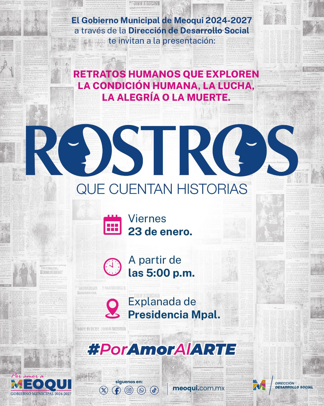 Hoy viernes, rendirán homenaje en Meoqui a fotoperiodistas en programa “Por Amor al Arte”