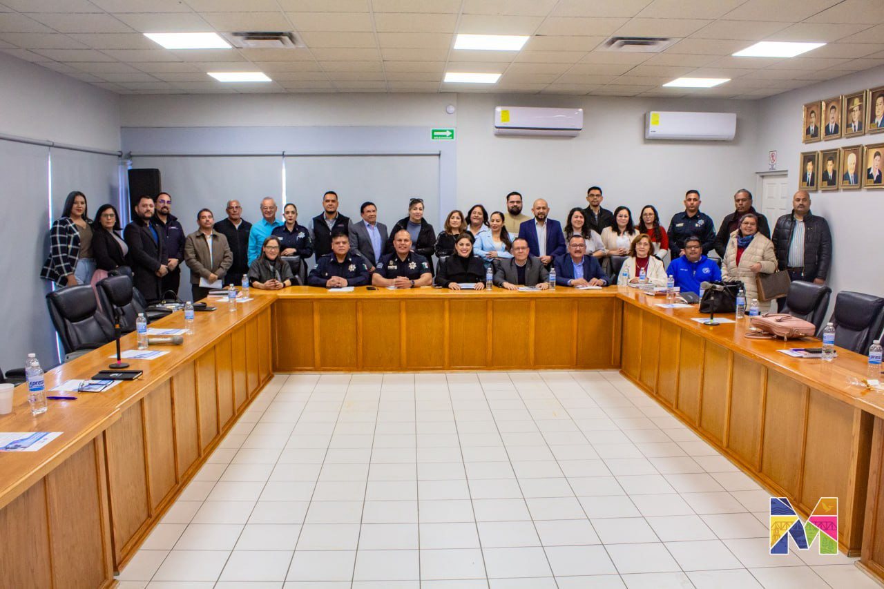 Instalan en Meoqui primera Mesa Municipal de Prevención y Seguridad Escolar