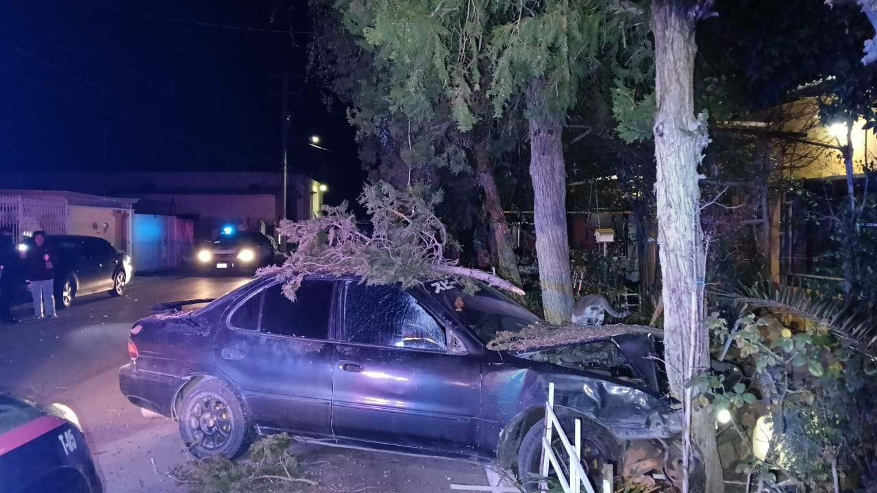 Choque en Avenida Libertad y Durango