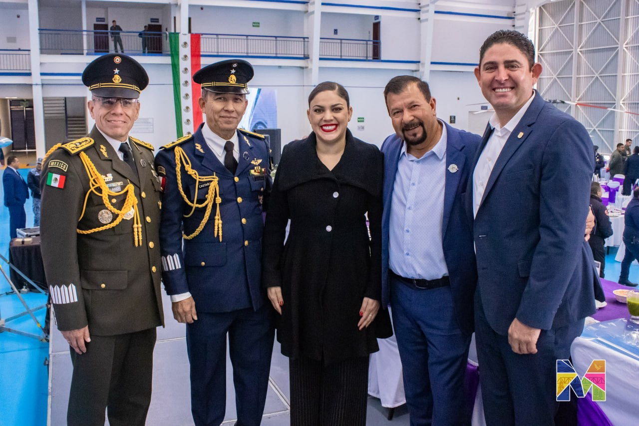 Reconoce Miriam Soto labor de la Fuerza Aérea Mexicana y refrenda alianzas estratégicas