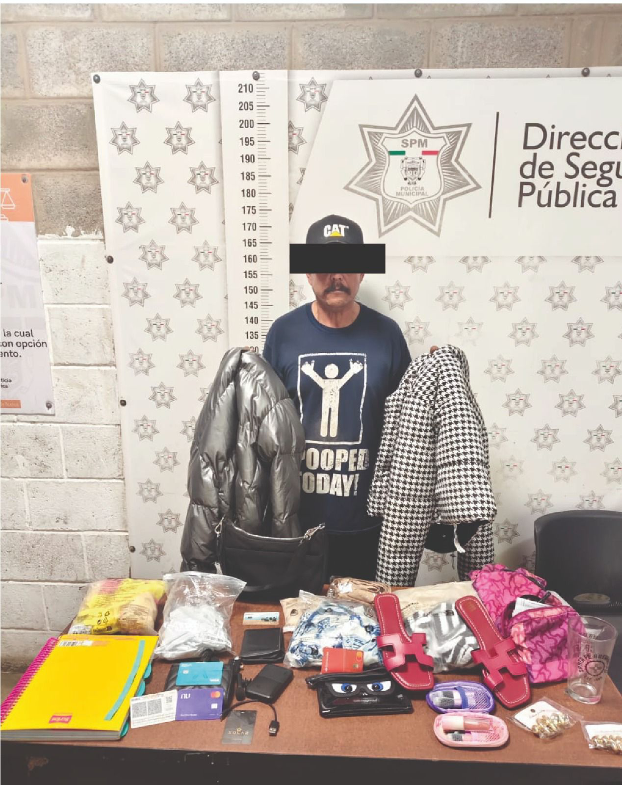 Recupera Seguridad Pública Delicias artículos robados y detiene al presunto responsable