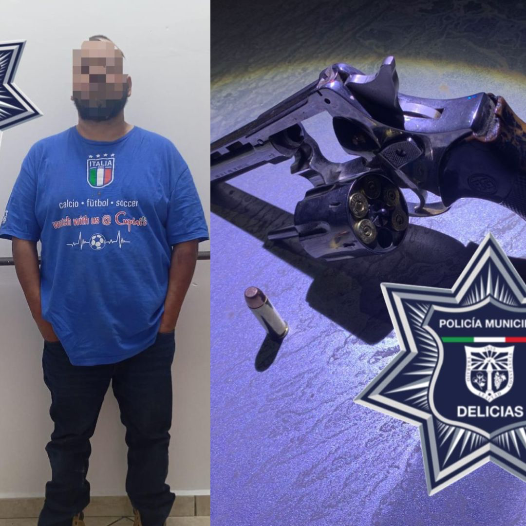 🚨🔥 ¡DISPARABA EN LA MADRUGADA Y TERMINÓ DETENIDO! Persecución de película en Delicias