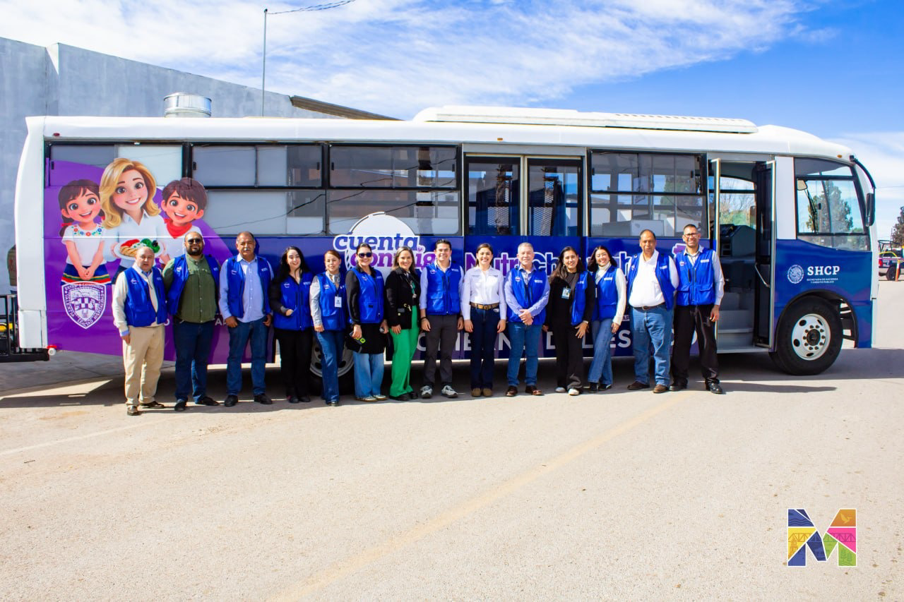 Ponen en marcha en Meoqui la Unidad Móvil de NutriChihuahua